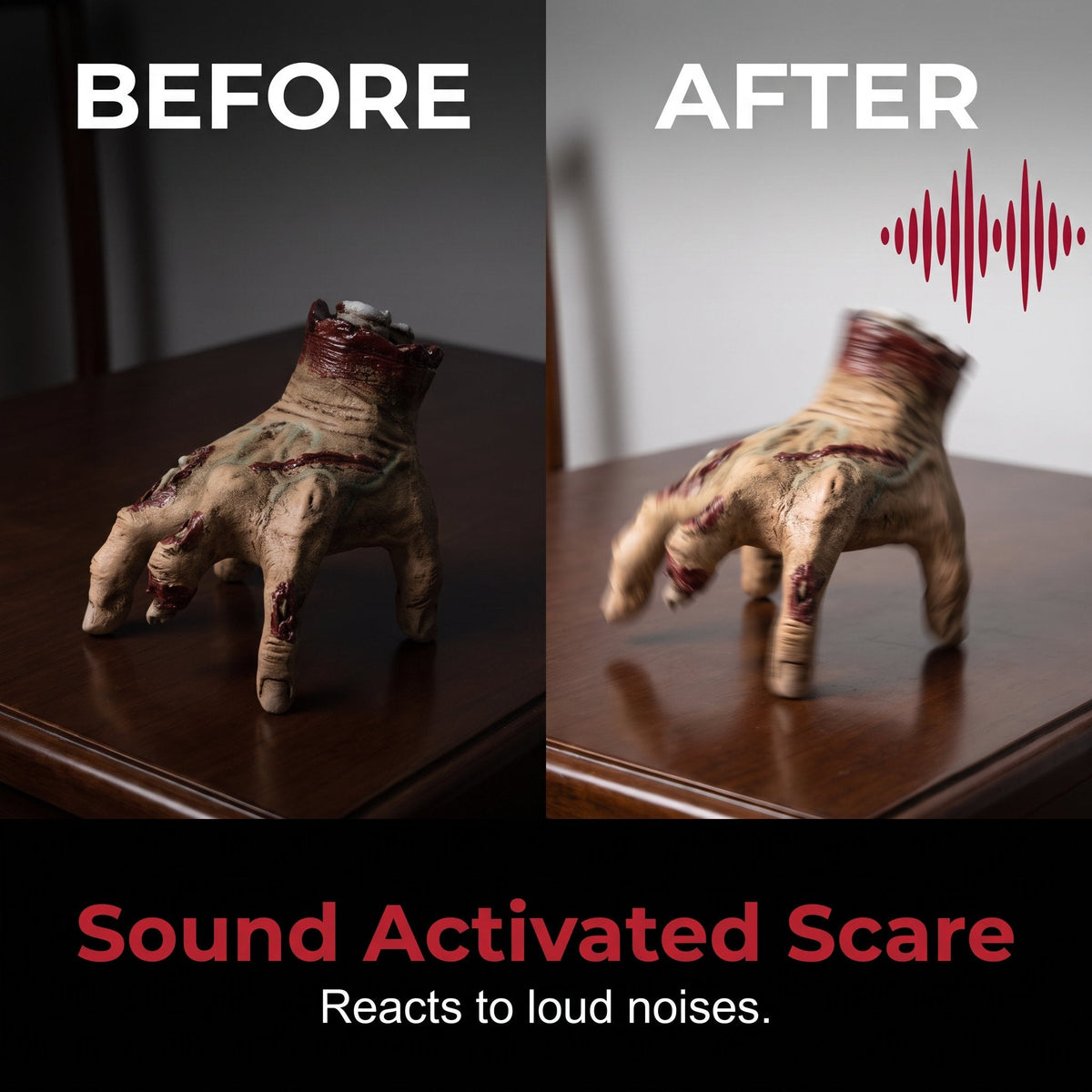 šļø Realistic Crawling Hand Halloween Animated Prop