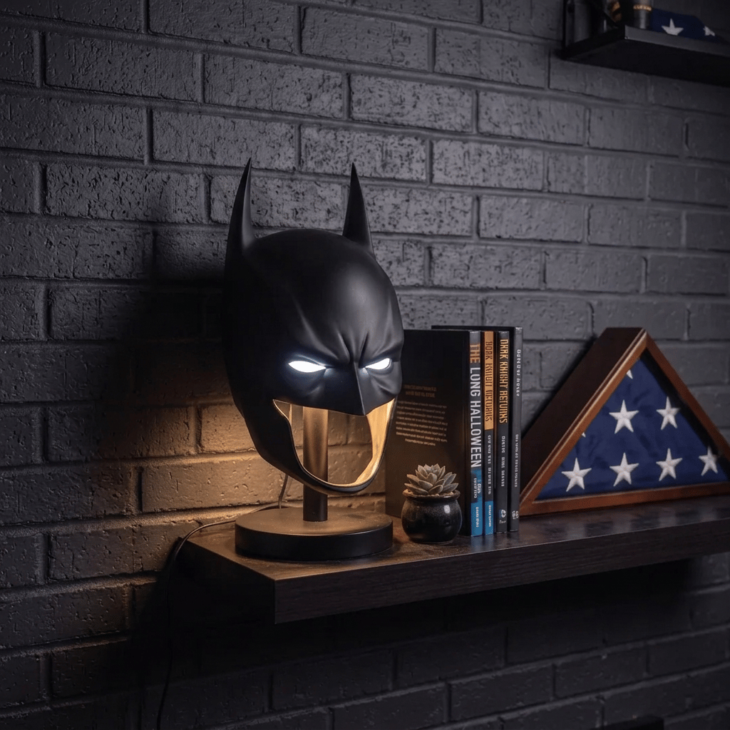 🦇 Gothic Bat Mask Table Lamp – The Ultimate Gothic Glow Decor