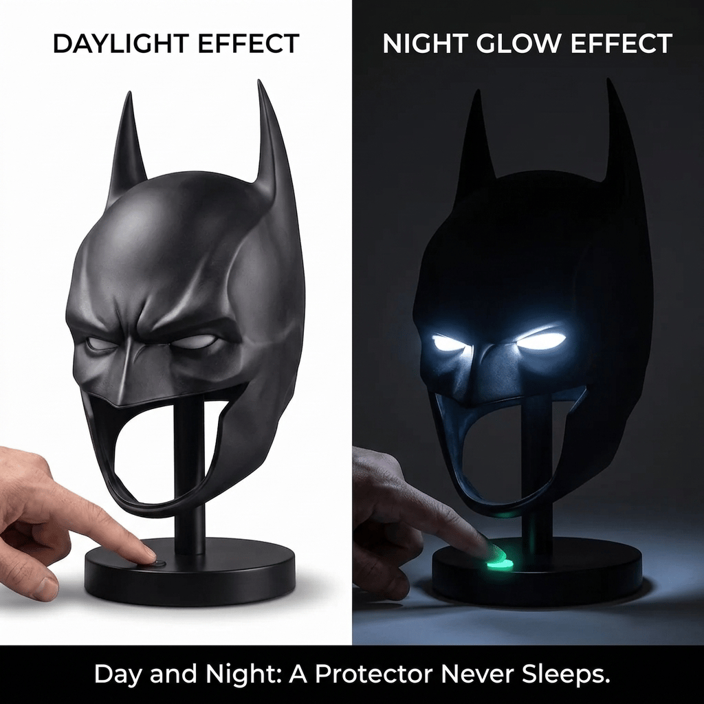🦇 Gothic Bat Mask Table Lamp – The Ultimate Gothic Glow Decor