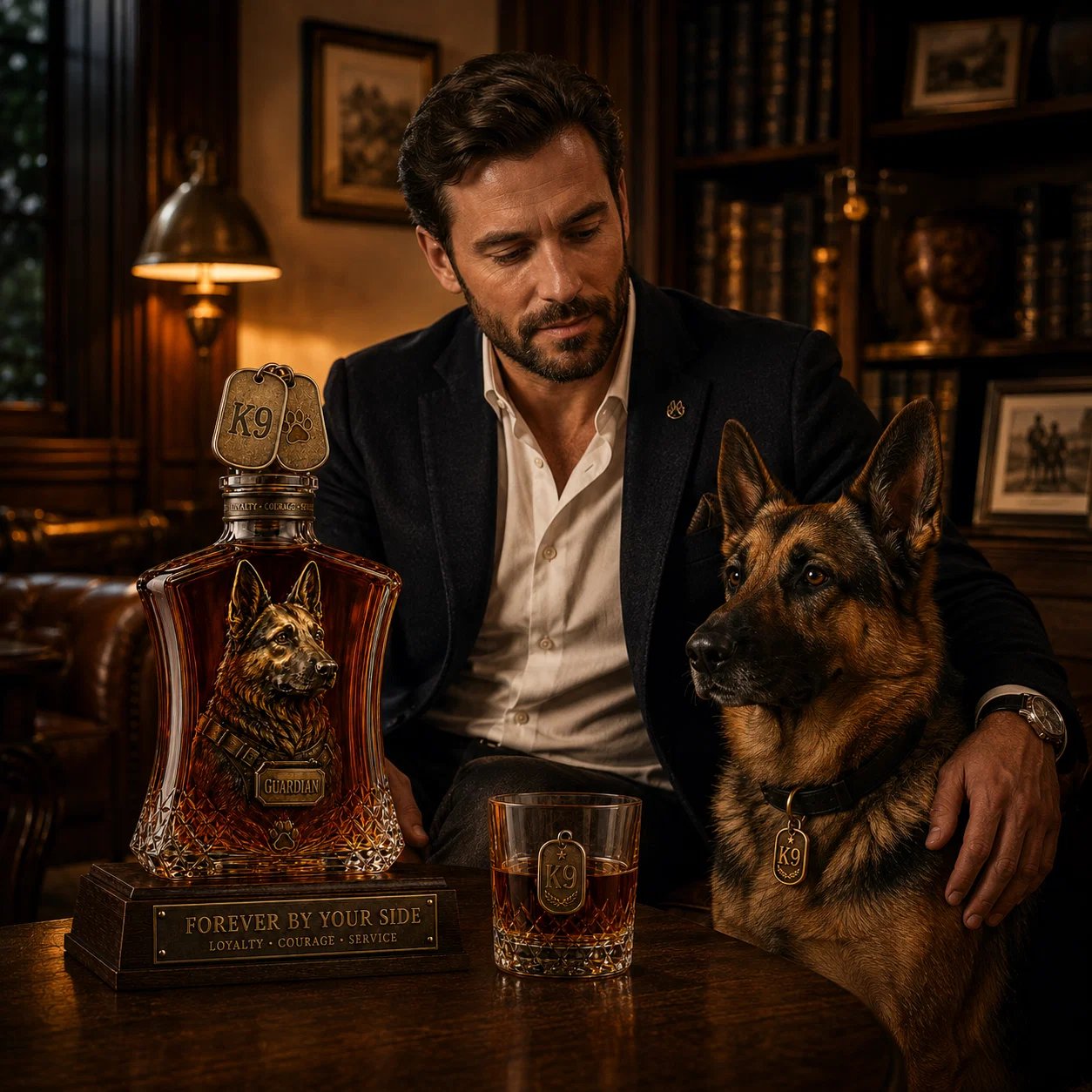 🐕🐾Guardian K9 Service Legacy Whiskey Decanter Set