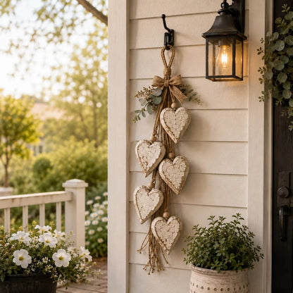 ⭐🍂🤎Hanging Heart Wall Decor