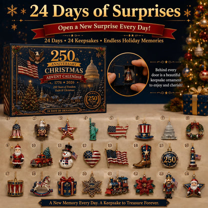 ✨ 2026 America 250th Anniversary Christmas Advent Calendar 🎄Limited Time Free shipping 🔥