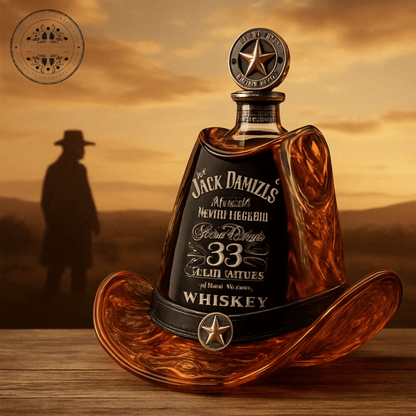 Jack Daniel’s Walker Texas Ranger Decanter Whiskey Bottle