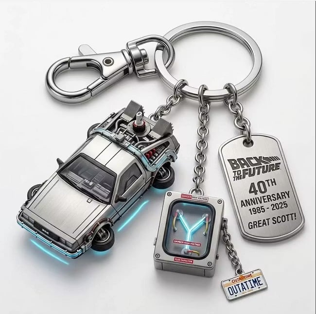 TODAY'S SPECIAL OFFER-50% OFF 🔥ST 60TH ANNIVERSARY ENTERPRISE NCC-1701 3D-METAL KEYCHAIN