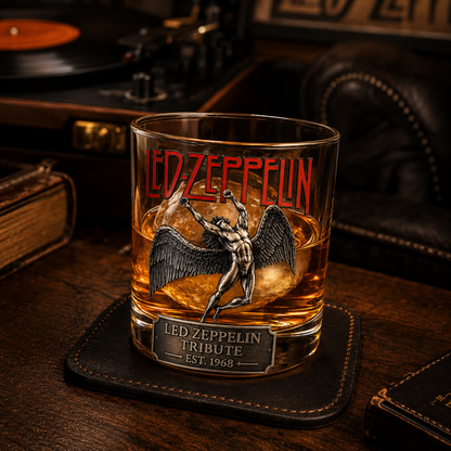 Led Zeppelin Tribute Whiskey Glass