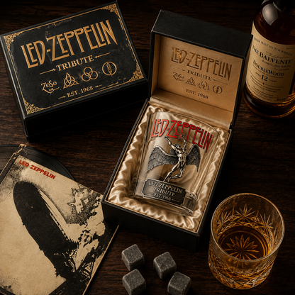 Led Zeppelin Tribute Whiskey Glass