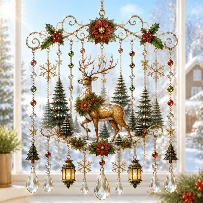 🔥Last Day 49% OFF - Handmade Christmas Window Hanging
