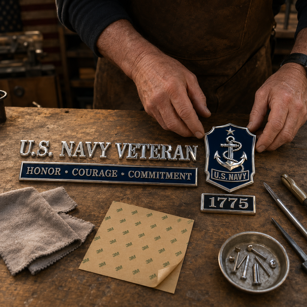 🇺🇸 Last Day Promo: 49% OFF -🎖️U.S. Military Veteran Car Emblem Badge Collection