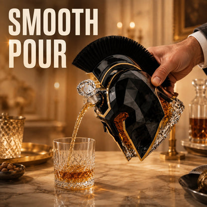 ⚔️ Agamemnon Spartan Helmet Decanter