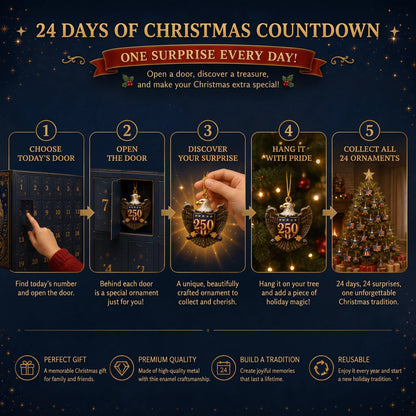 ✨ 2026 America 250th Anniversary Christmas Advent Calendar 🎄Limited Time Free shipping 🔥