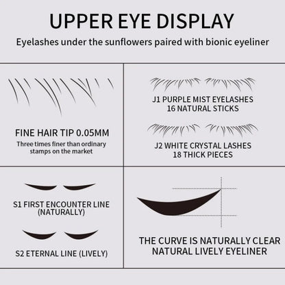 3-in-1 Multifunctional Eye Makeup Stamp Set