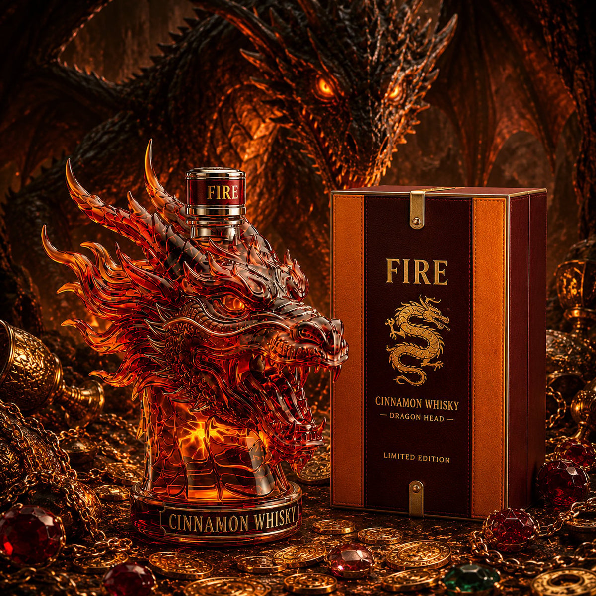 🔥HOT SALE 49% OFF - Whiskey Decanter - Dragon Edition