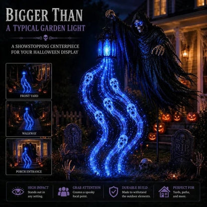🎁 Today 49% OFF 🎁 💀 Halloween Soul Harvester Animated Garden Light