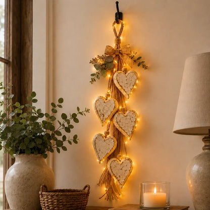 ⭐🍂🤎Hanging Heart Wall Decor